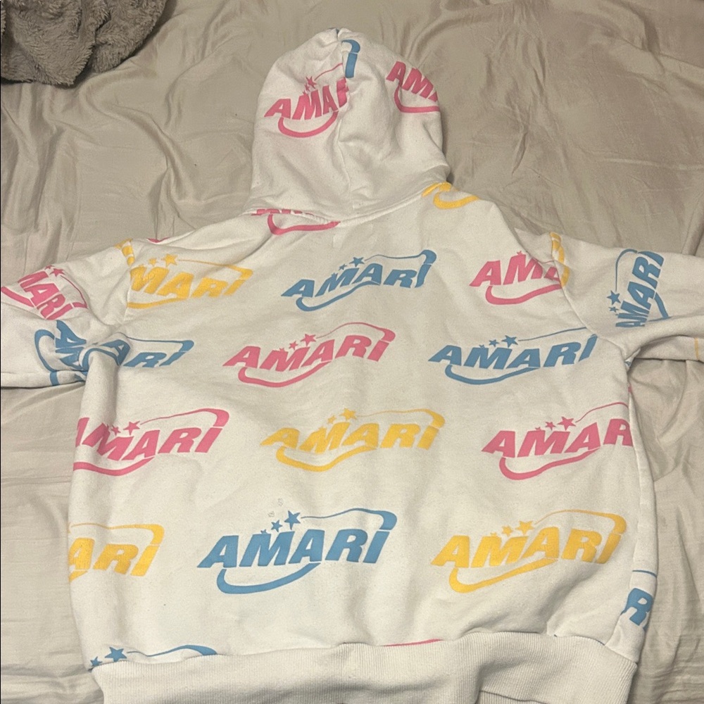 Amari White Performance Jacket With Multicolor Lo… - image 2